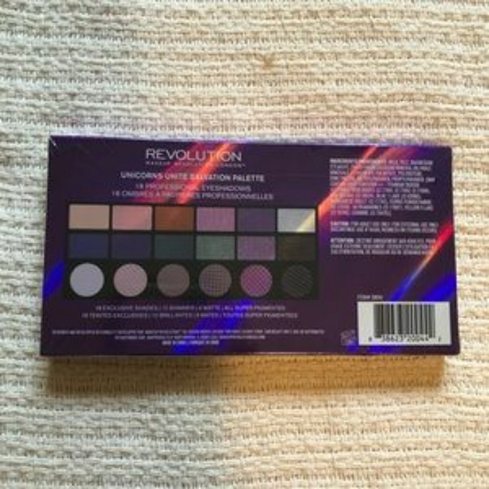 Revolution makeup unicorn unite salvation palette